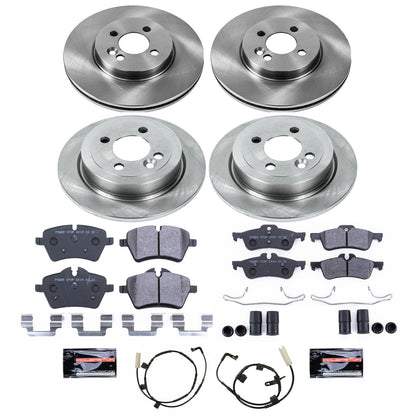 PowerStop 07-10 Mini Cooper Front & Rear Track Day SPEC Brake Kit (TDSK6301)