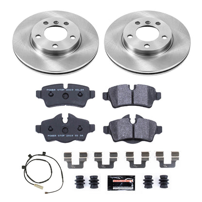 PowerStop 11-16 Mini Cooper Rear Track Day SPEC Brake Kit (TDSK6331)