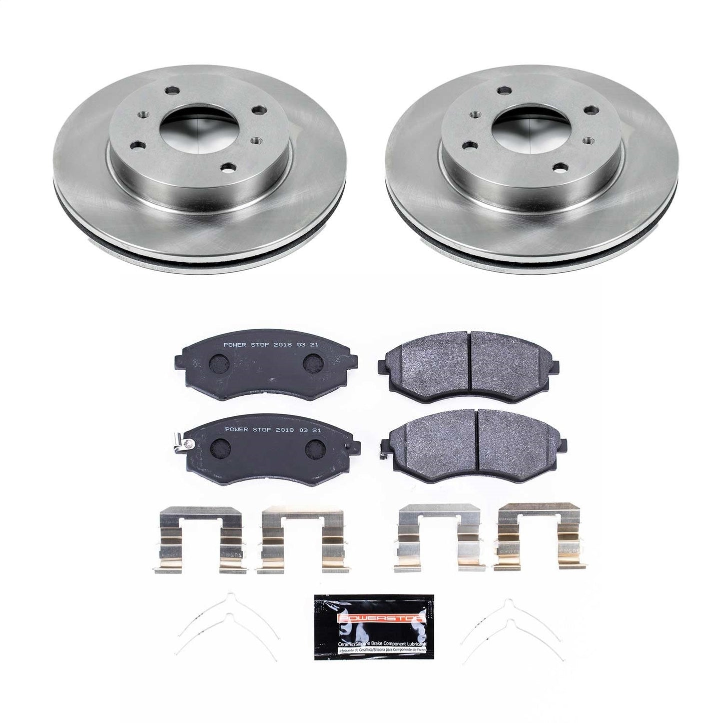 PowerStop 91-96 Infiniti G20 Front Track Day SPEC Brake Kit (TDSK656)