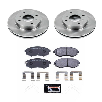 PowerStop 91-96 Infiniti G20 Front Track Day SPEC Brake Kit (TDSK656)