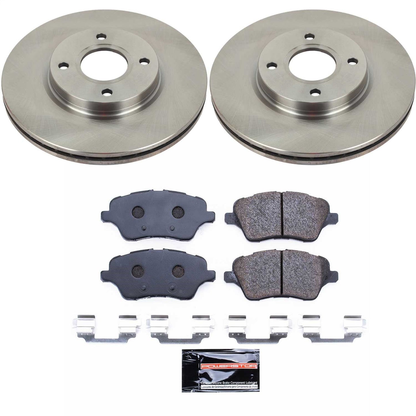 PowerStop 14-19 Ford Fiesta Front Track Day SPEC Brake Kit (TDSK6818)