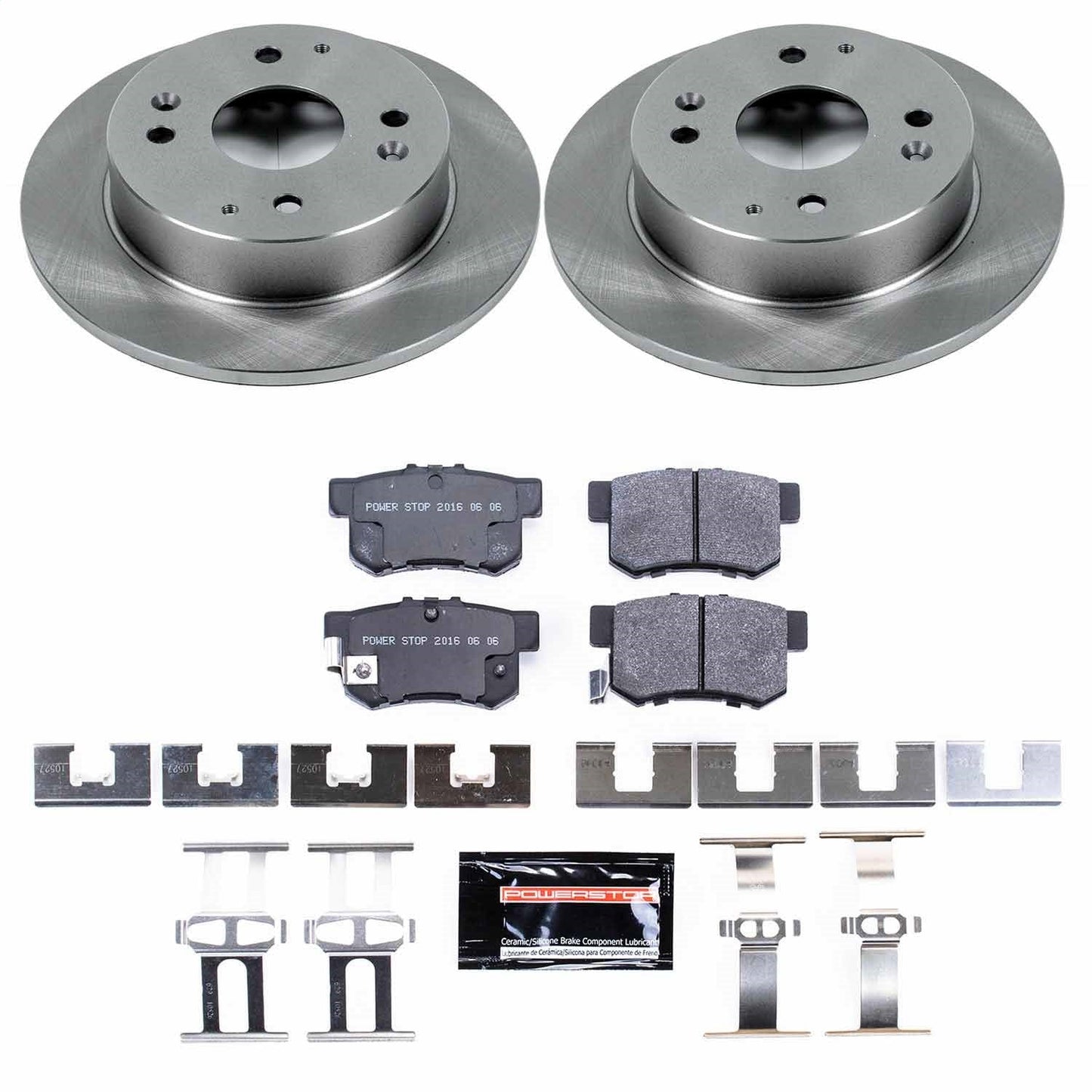 PowerStop 1997 Acura CL Rear Track Day SPEC Brake Kit (TDSK701)