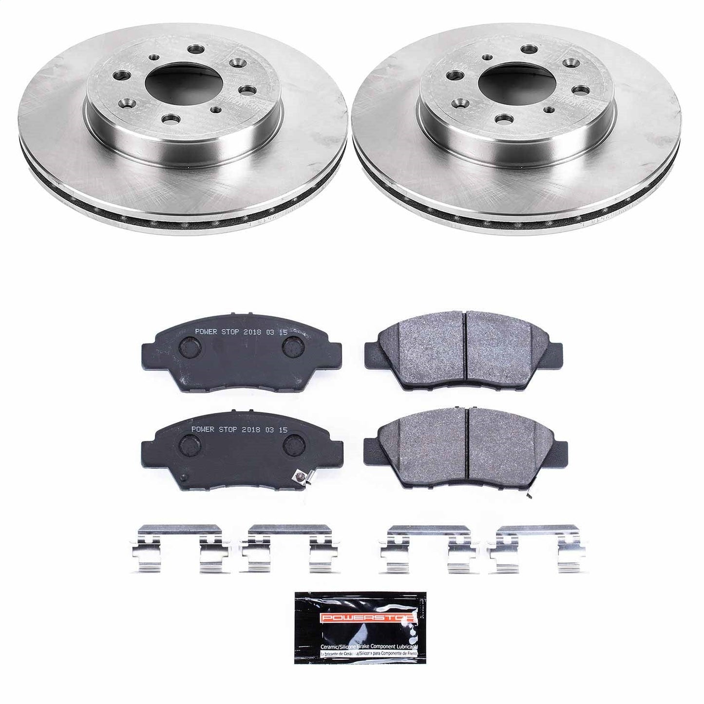 PowerStop 15-19 Honda Fit Front Track Day SPEC Brake Kit (TDSK7032)