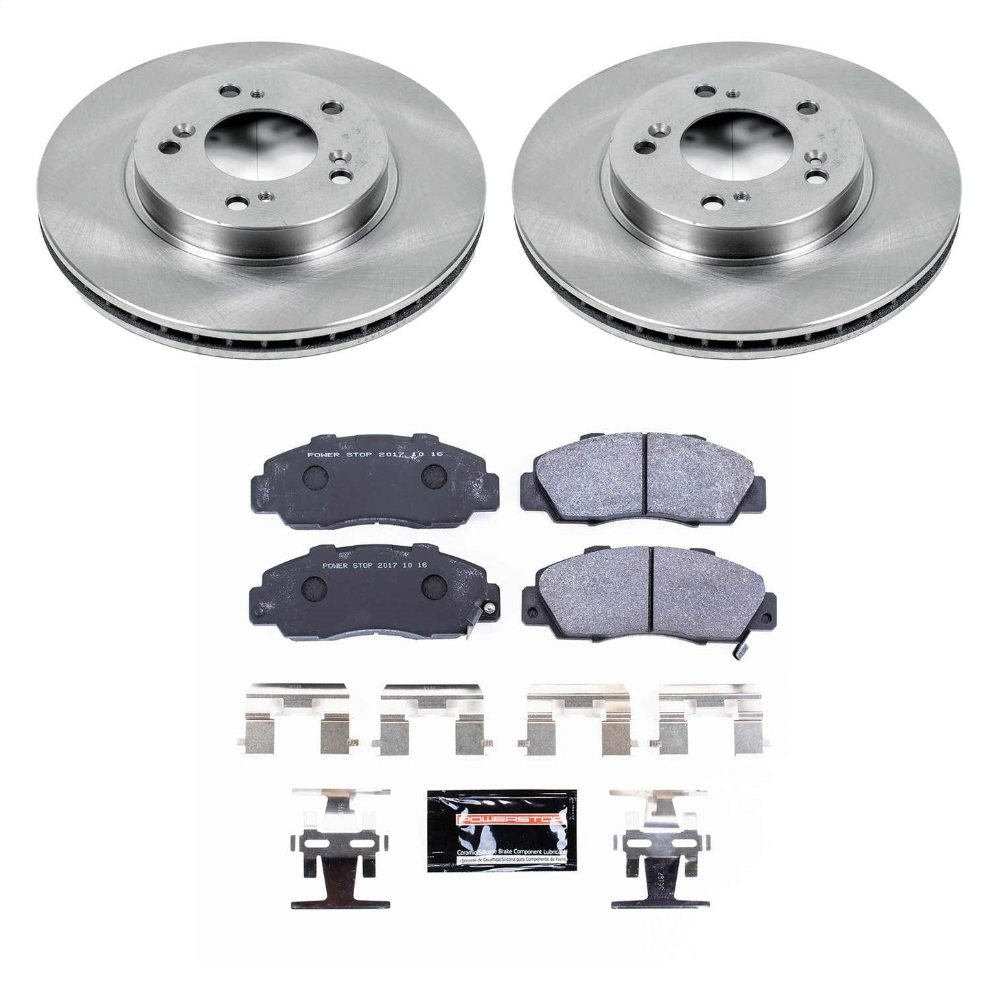 PowerStop 97-01 Acura Integra Front Track Day SPEC Brake Kit (TDSK704)