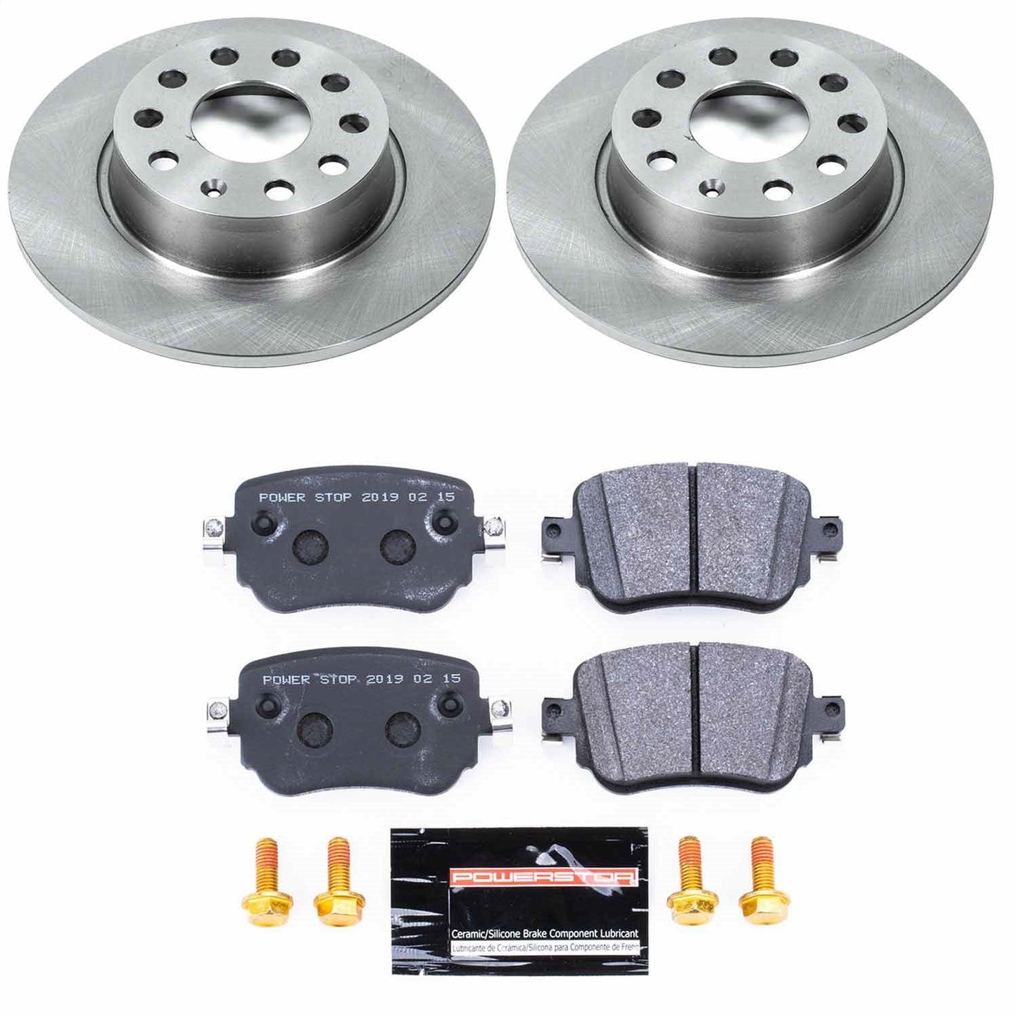 PowerStop 15-18 Volkswagen Golf Rear Track Day SPEC Brake Kit (TDSK7053)