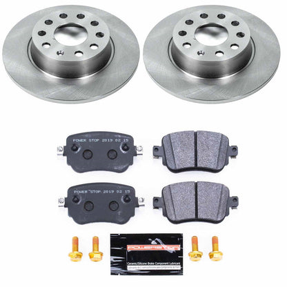 PowerStop 15-18 Volkswagen Golf Rear Track Day SPEC Brake Kit (TDSK7053)