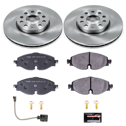 PowerStop 15-18 Audi A3 Front Track Day SPEC Brake Kit (TDSK7080)