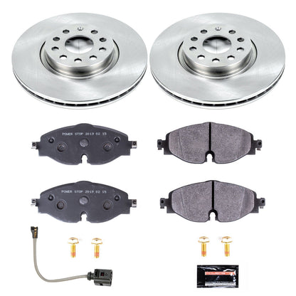 PowerStop 15-18 Audi A3 Front Track Day SPEC Brake Kit (TDSK7082)