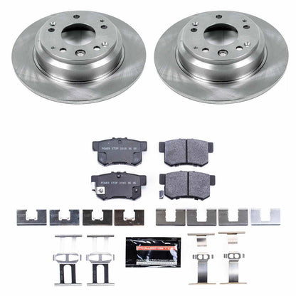 PowerStop 96-98 Acura RL Rear Track Day SPEC Brake Kit (TDSK709)
