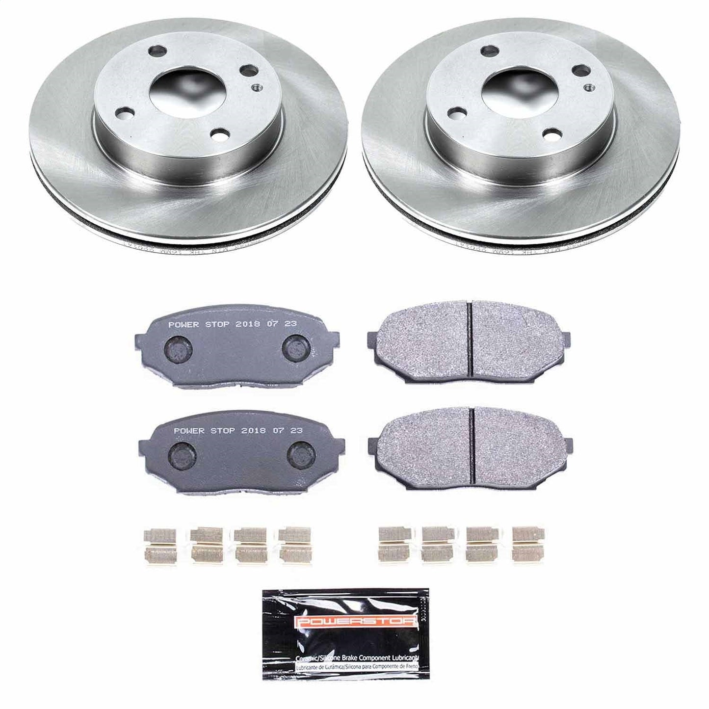 PowerStop 90-93 Mazda Miata Front Track Day SPEC Brake Kit (TDSK717)