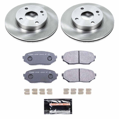 PowerStop 90-93 Mazda Miata Front Track Day SPEC Brake Kit (TDSK717)