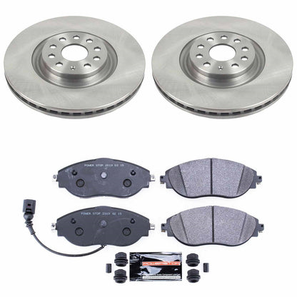 PowerStop 12-17 Volkswagen CC Front Track Day SPEC Brake Kit (TDSK7175)