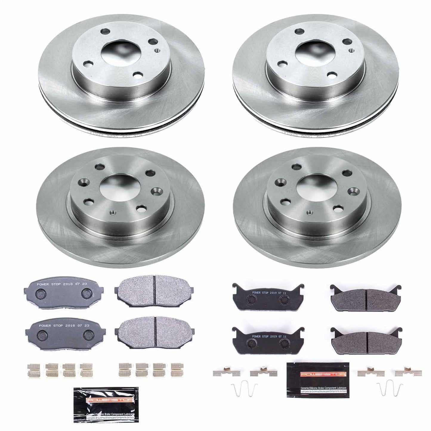PowerStop 90-93 Mazda Miata Front & Rear Track Day SPEC Brake Kit (TDSK718)