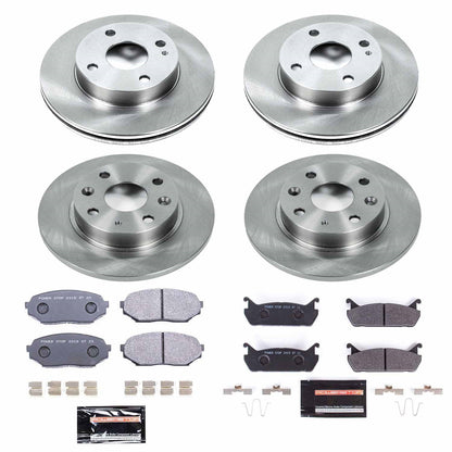 PowerStop 90-93 Mazda Miata Front & Rear Track Day SPEC Brake Kit (TDSK718)