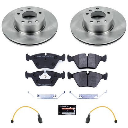 PowerStop 1989 BMW 525i Front Track Day SPEC Brake Kit (TDSK7334)