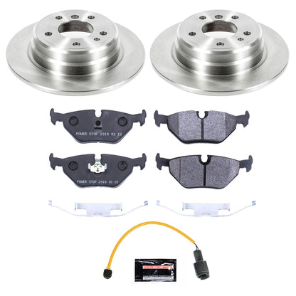 PowerStop 1989 BMW 525i Rear Track Day SPEC Brake Kit (TDSK7336)