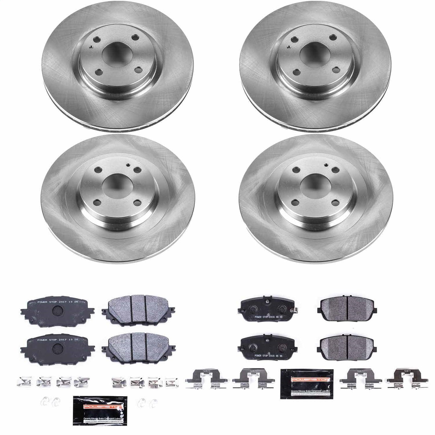 PowerStop 17-19 Fiat 124 Spider Front & Rear Track Day SPEC Brake Kit (TDSK7359)