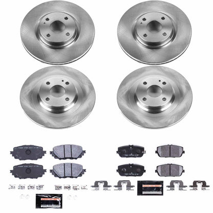 PowerStop 17-19 Fiat 124 Spider Front & Rear Track Day SPEC Brake Kit (TDSK7359)