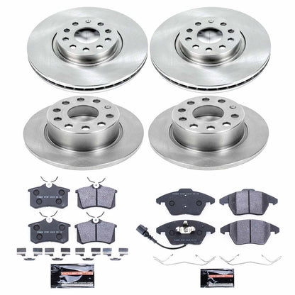 PowerStop 2013 Audi A3 Front & Rear Track Day SPEC Brake Kit (TDSK7530)