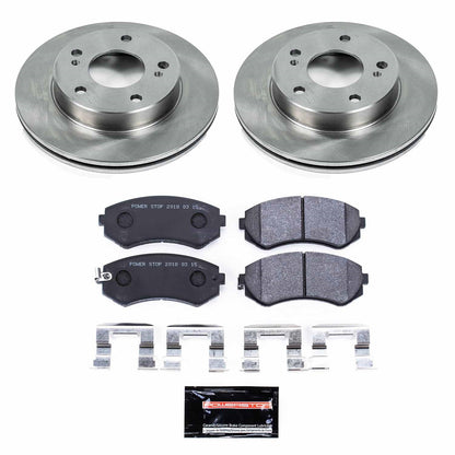 PowerStop 94-96 Nissan 240SX Front Track Day SPEC Brake Kit (TDSK754)