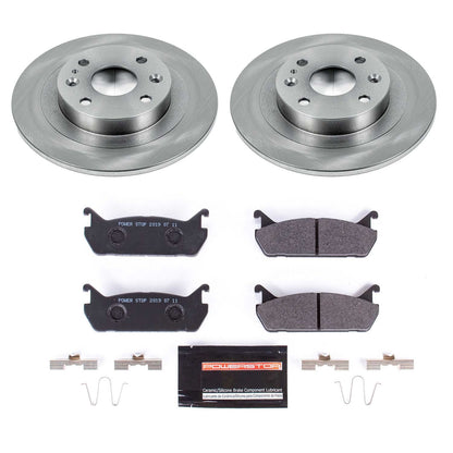 PowerStop 91-96 Ford Escort Rear Track Day SPEC Brake Kit (TDSK770)