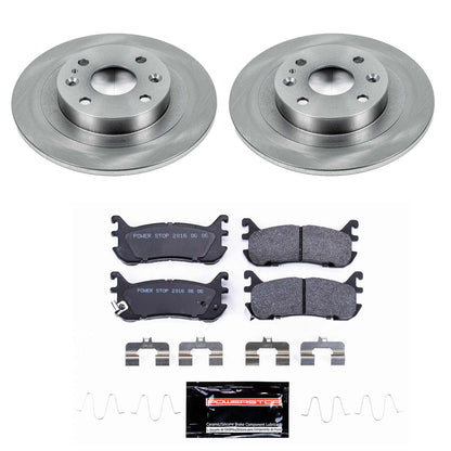 PowerStop 97-03 Ford Escort Rear Track Day SPEC Brake Kit (TDSK772)