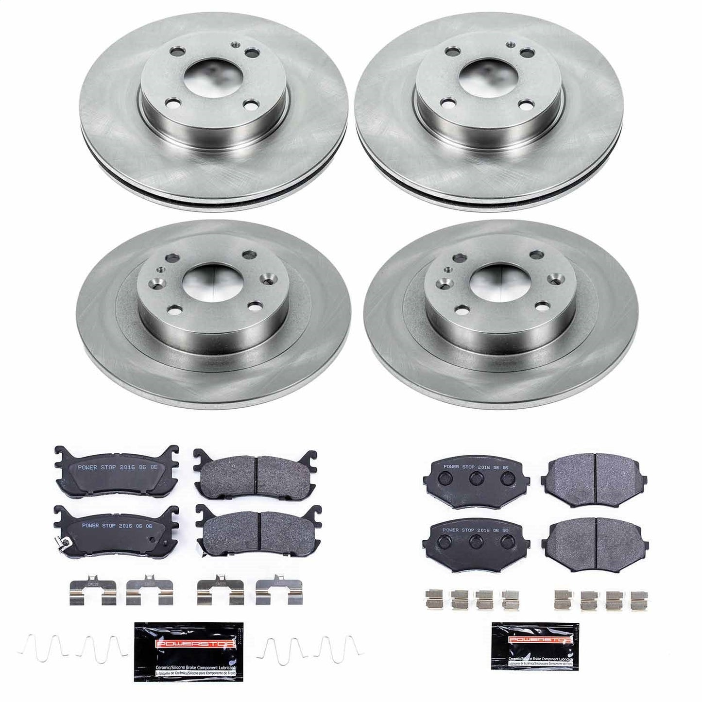 PowerStop 94-97 Mazda Miata Front & Rear Track Day SPEC Brake Kit (TDSK794)