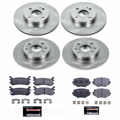 PowerStop 94-97 Mazda Miata Front & Rear Track Day SPEC Brake Kit (TDSK794)