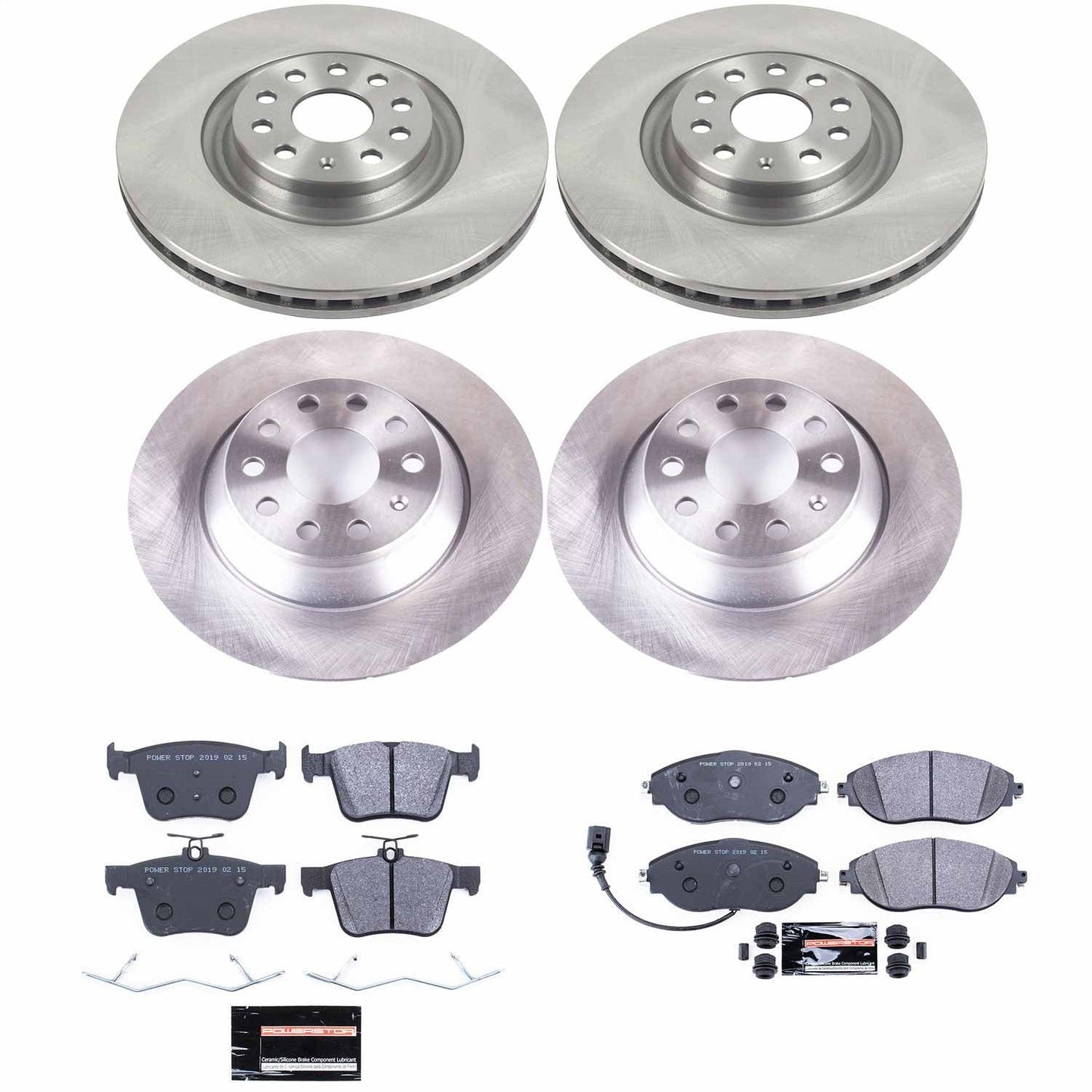 PowerStop 18-19 Volkswagen Tiguan Front & Rear Track Day SPEC Brake Kit (TDSK8168)