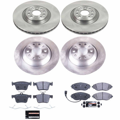 PowerStop 18-19 Volkswagen Tiguan Front & Rear Track Day SPEC Brake Kit (TDSK8168)