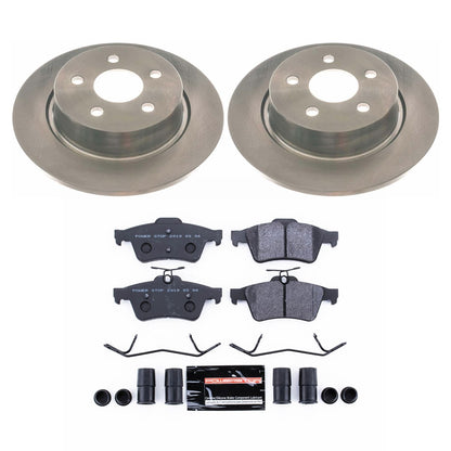 PowerStop 18-23 Ford Transit Connect Rear Track Day Spec Brake Kit (TDSK8176)