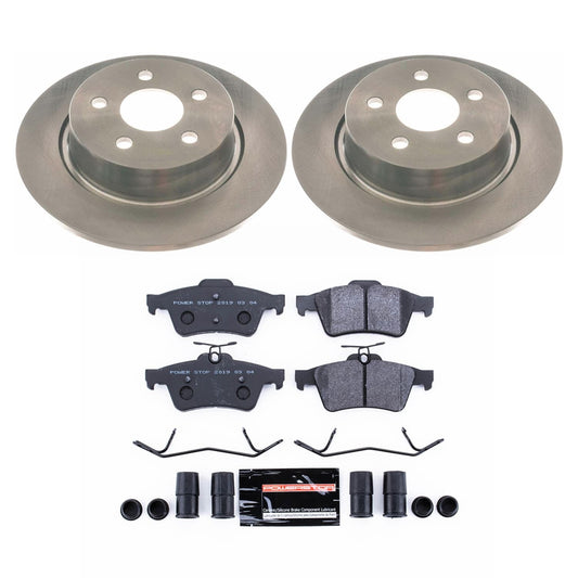 PowerStop 18-23 Ford Transit Connect Rear Track Day Spec Brake Kit (TDSK8176)