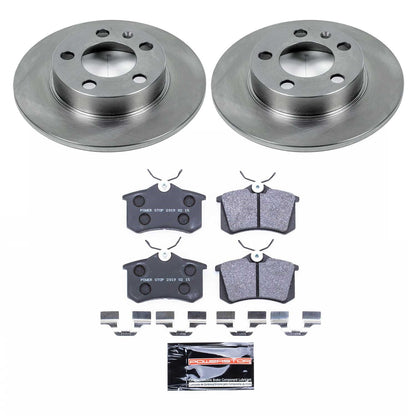 PowerStop 98-10 Volkswagen Beetle Rear Track Day SPEC Brake Kit (TDSK847)