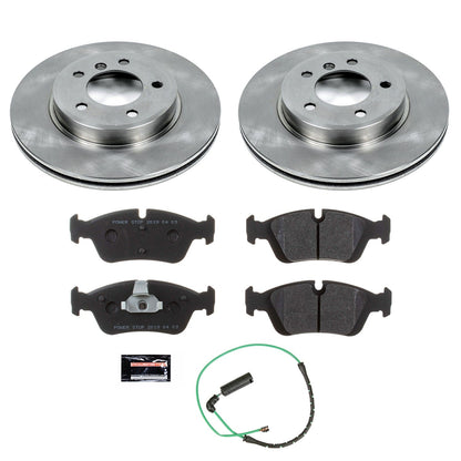 PowerStop 01-05 BMW 325xi Front Track Day SPEC Brake Kit (TDSK868)
