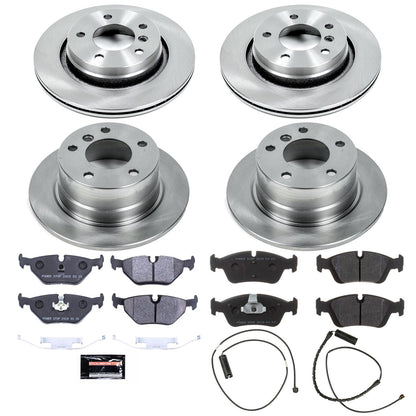 PowerStop 01-02 BMW Z3 Front & Rear Track Day SPEC Brake Kit (TDSK870)