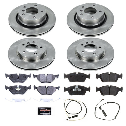 PowerStop 03-08 BMW Z4 Front & Rear Track Day SPEC Brake Kit (TDSK873)