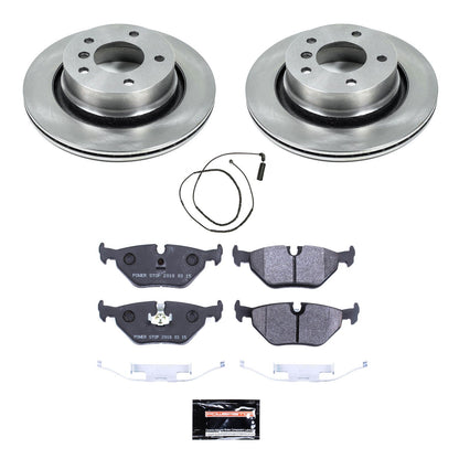 PowerStop 2000 BMW 323i Rear Track Day SPEC Brake Kit (TDSK877)