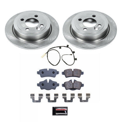 PowerStop 2013 Mini Cooper Rear Track Day Spec Brake Kit (TDSK8871)