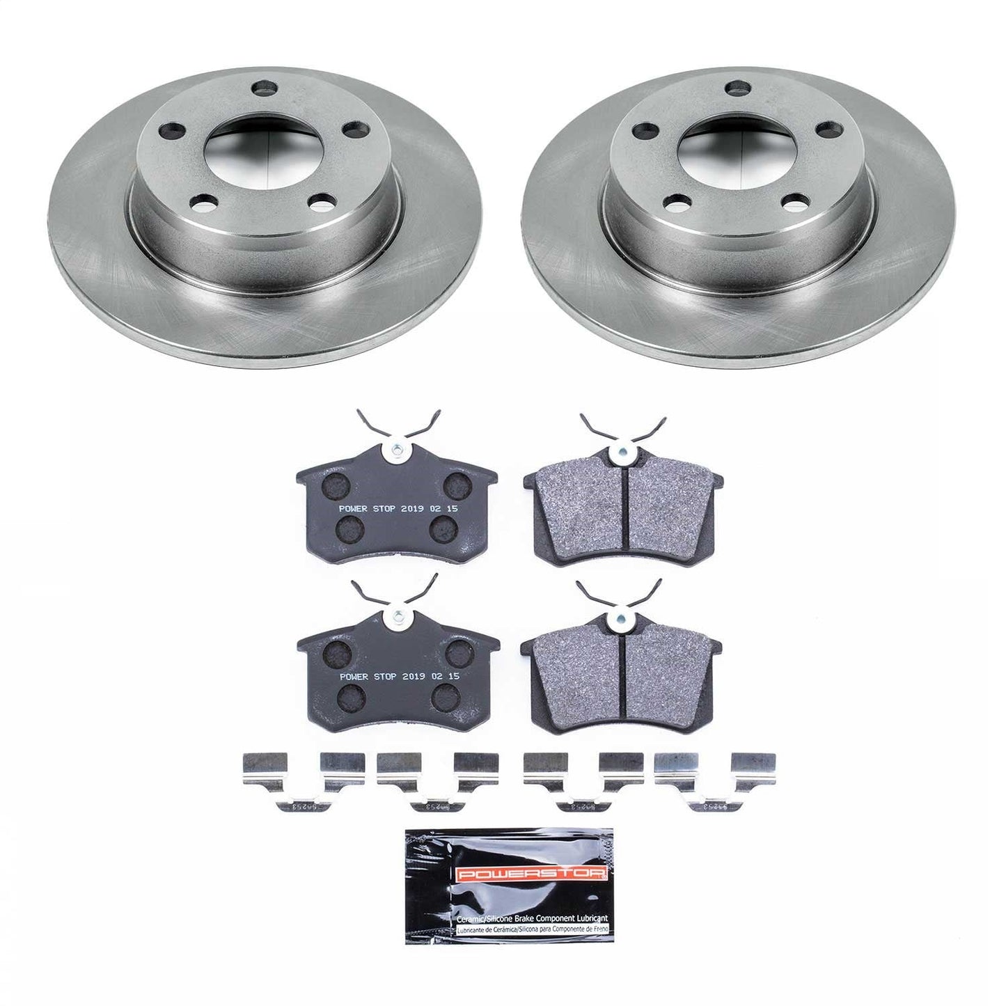 PowerStop 01-05 Audi Allroad Quattro Rear Track Day SPEC Brake Kit (TDSK940)