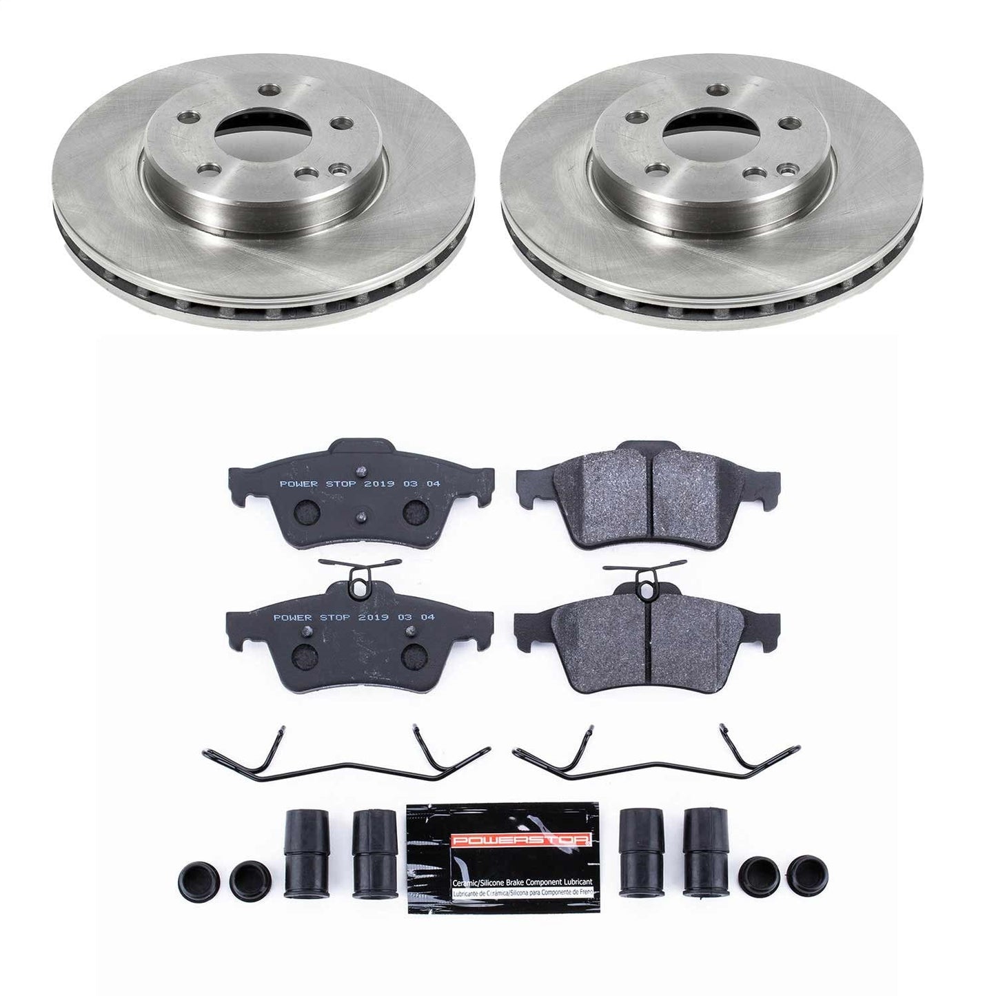 PowerStop 03-11 Saab 9-3 Rear Track Day SPEC Brake Kit (TDSK981)
