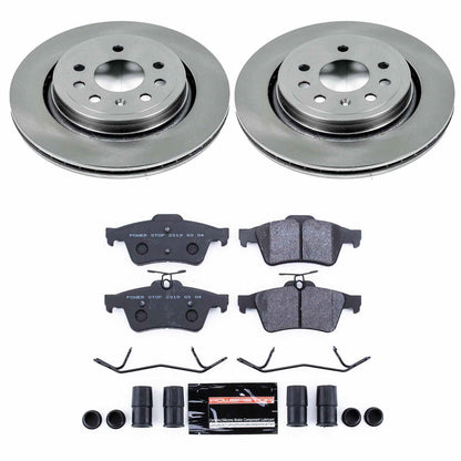 PowerStop 03-11 Saab 9-3 Rear Track Day SPEC Brake Kit (TDSK983)