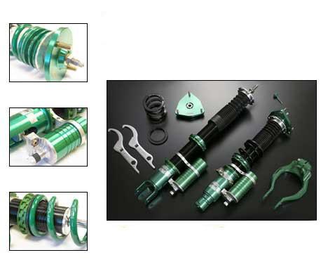 Tein Super Racing Coilovers | 2003-2006 Mitsubishi Lancer Evolution 8/9 (DSR84-81LS1)