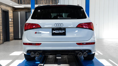 MBRP 2.5" Amor Pro Axle Back Exhaust Quad Rear Exit (Street Profile / Carbon Fiber Tips) - Audi / B8 / SQ5
