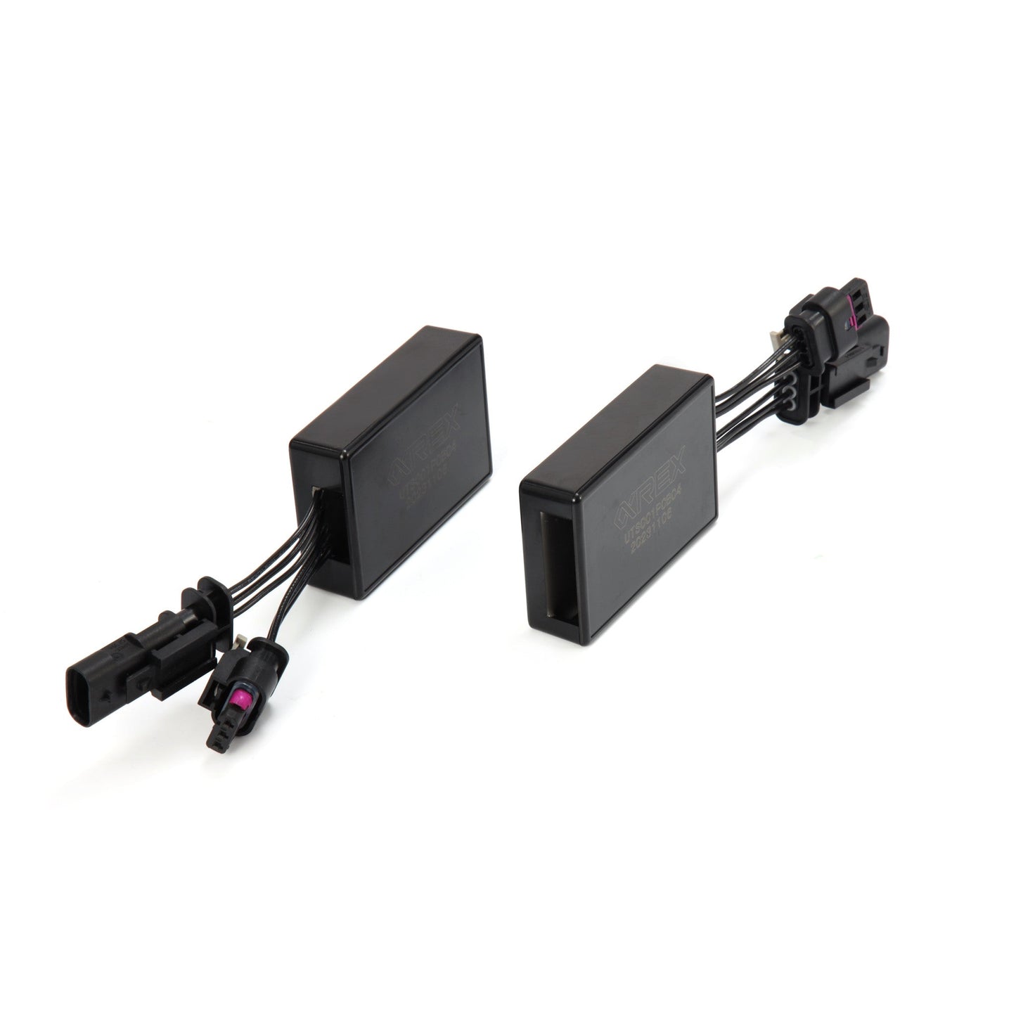 AlphaRex Tesla Model 3/Y with Stock Reflector Headlights to AlphaRex Headlights Decoders (Solution for Issue after Software Upgrade 32.4)