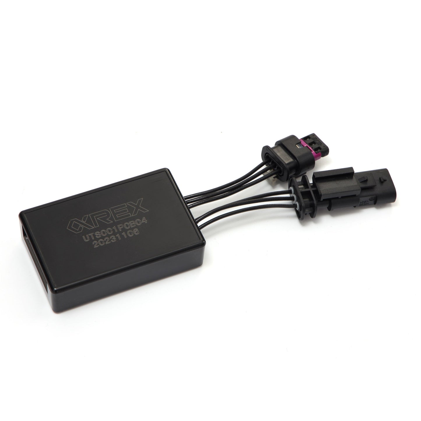 AlphaRex Tesla Model 3/Y with Stock Reflector Headlights to AlphaRex Headlights Decoders (Solution for Issue after Software Upgrade 32.4)