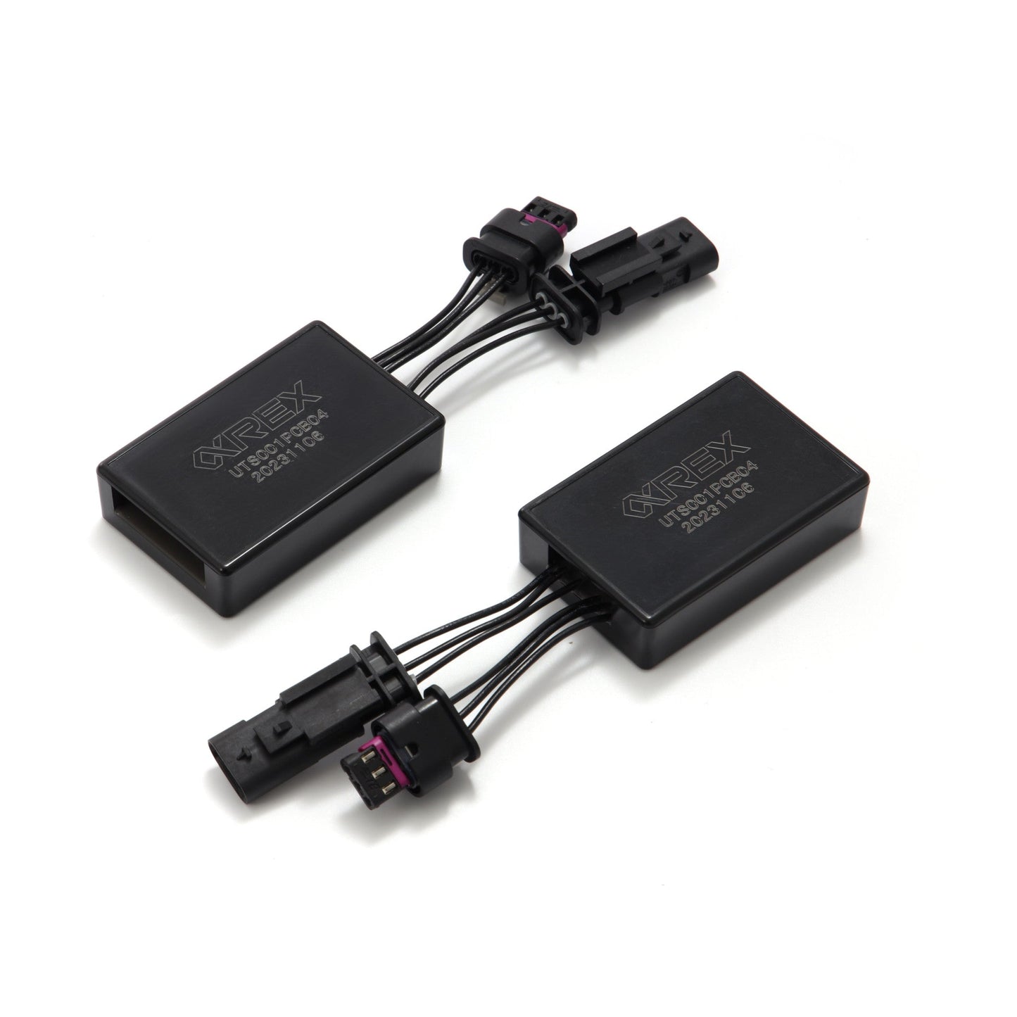 AlphaRex Tesla Model 3/Y with Stock Reflector Headlights to AlphaRex Headlights Decoders (Solution for Issue after Software Upgrade 32.4)