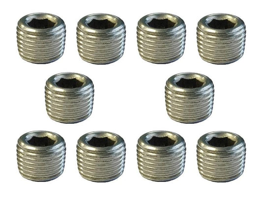 Torque Solution Stainless Steel 1/8" NPT Plug (TS-NPT-18.10)