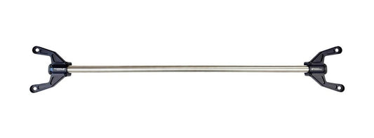 Torque Solution Rear Strut Tower Brace Titanium Brushed Raw 2022-2025 WRX