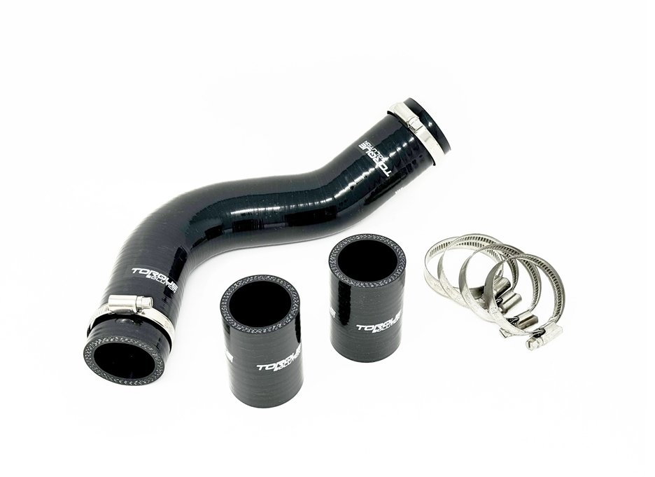 Torque Solution Titanium Radiator Pipe Kit Brushed 2022-2024 WRX