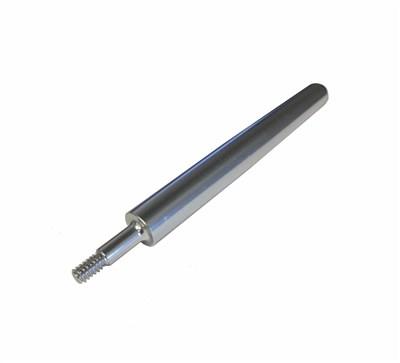 Torque Solution Shorty Billet Radio Antenna (TS-BA-Silver)